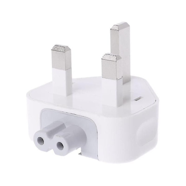 Ny vit UK AC-kontakt laddare adapter för Apple