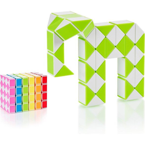 CUBIDI Magic Snake 48 palikalla - pulmapeli lapsille ja aikuisille - ihanteellinen
