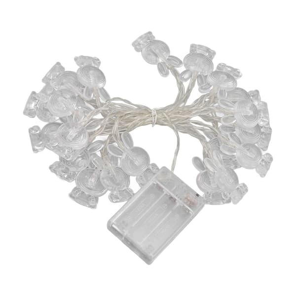 LED-lysslynge, vanntett, 3D-hul kaninformet fe KLB