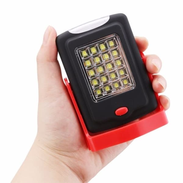23 perler 2 moduser bærbar LED vedlikeholdsarbeidslys utendørs campinglys bærbar N
