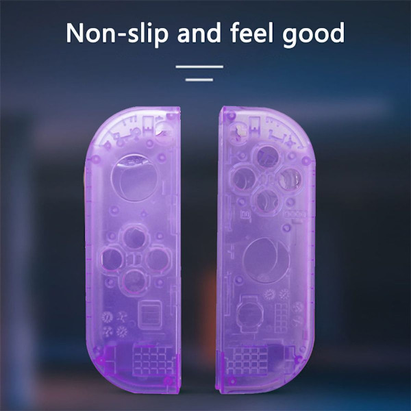 Hölje för Nintendo Switch, skyddande väska, transparent lila KLB