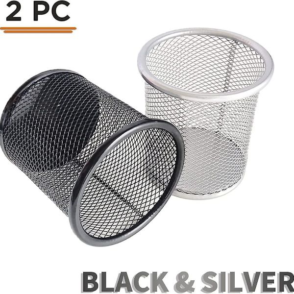 Mesh blyantholder skrivebordsarrangør - Multifunktionel pen KLB