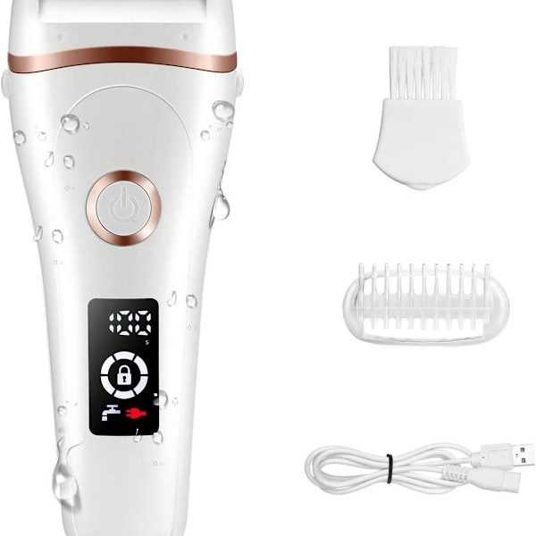 Sähköparranajokone Naisten Parranajokone USB Ladattava Langaton Lady Shave KLB