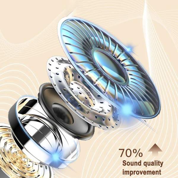 Langattomat Bluetooth-korvakuulokkeet Air Bone Conduction -kuulokkeet mustat