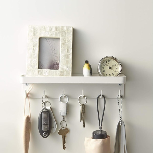 Magnetisk nøgleholder med bakke, nøgleopbevaringsboks, nøgleholder,