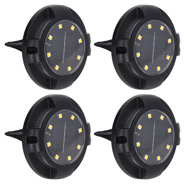 sett med solgulvlamper, 5W, sidebelysning, fargerik gradient KLB
