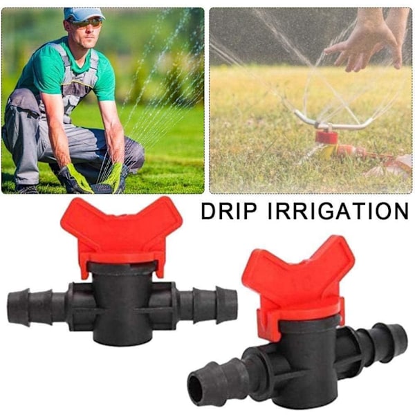 Ventil sprinkler switch PE plastik ventil akvarium tilbehør med ventiler
