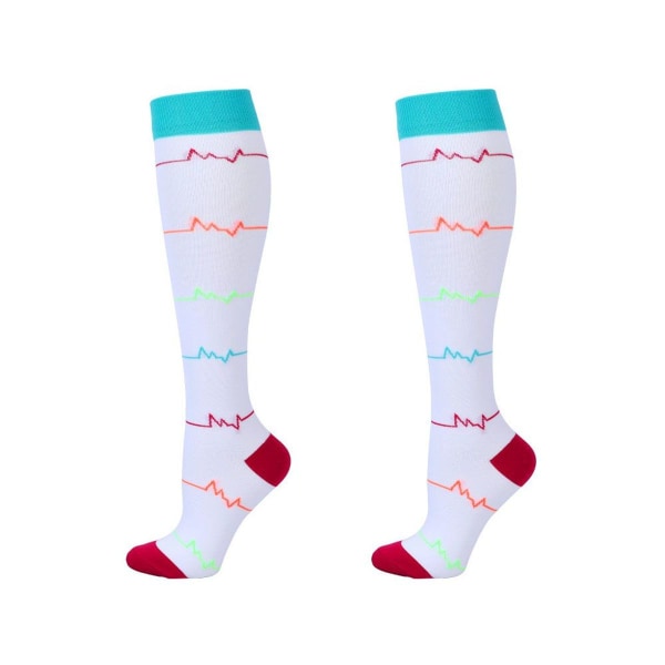 Trykkstrømper Sports Leg Socks Utendørs Kne Høyt Trykk S/M KLB