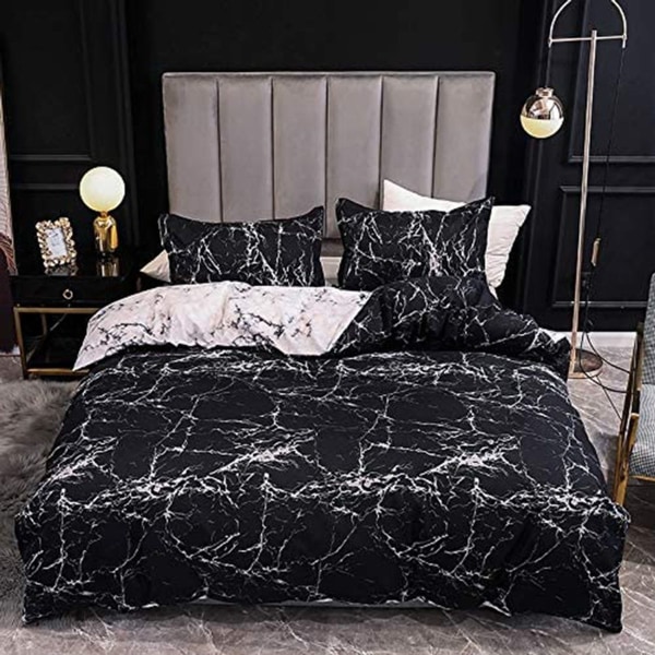 Bedding set polyester duvet cover pillowcase with zipper KLB