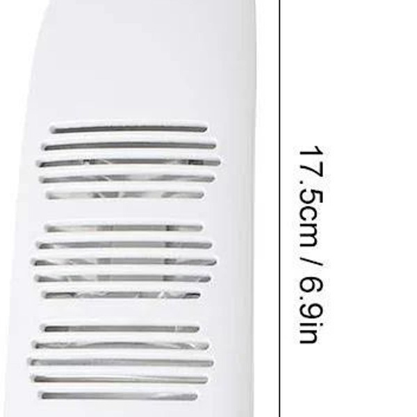 Kannettava kengänkuivuri USB-latauskaapelilla ja ajastuksella (Valkoinen)