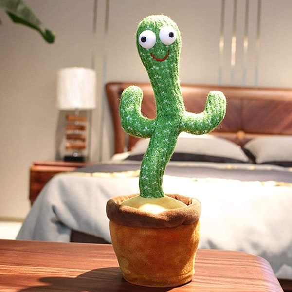 Cactus Plush Toy - Electronic Shake Dancing Cactus KLB