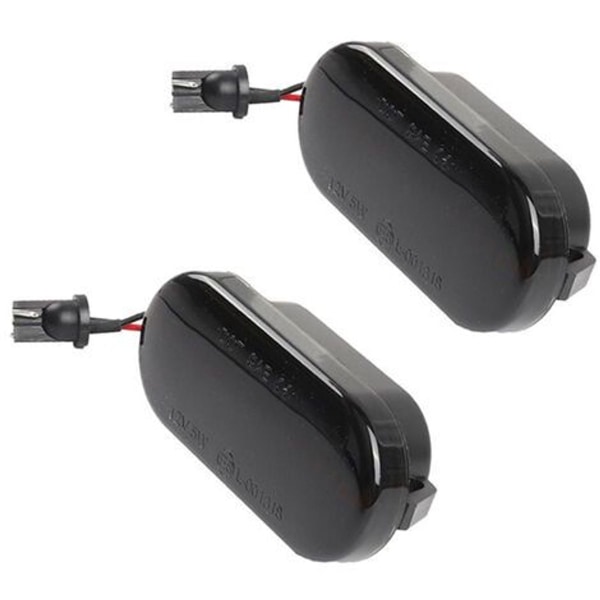 2 kpl dynaaminen LED-vilkku VW Golf/ Passat/ Polo - Musta
