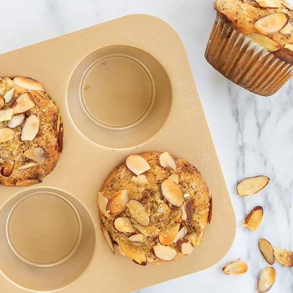 Muffinsform - Non-stick cupcake bakebrett - Café Bar Gold KLB