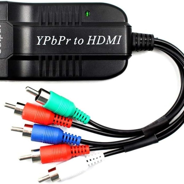 1080P HDMI til komponentkonverter skalerer, HDMI-inngang til YPbPr konverterer HDMI til