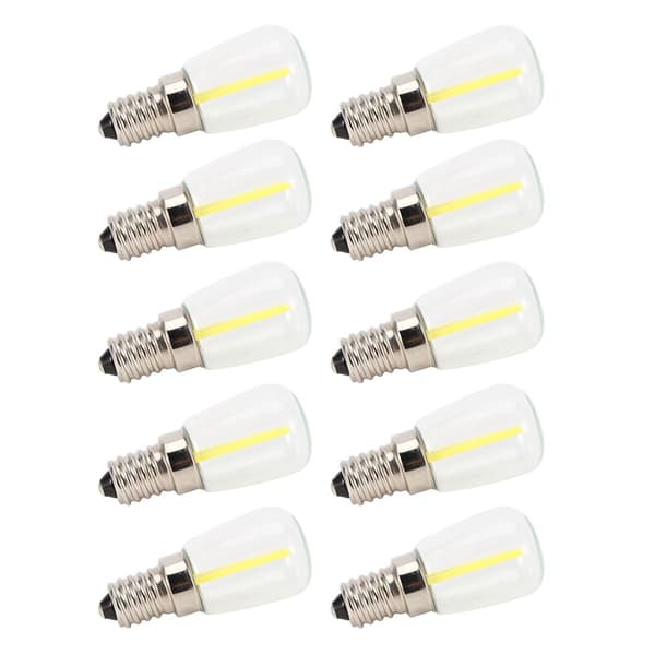 10 stk. E14 mini LED-lys med lang glødetråd og høj lysstyrke KLB