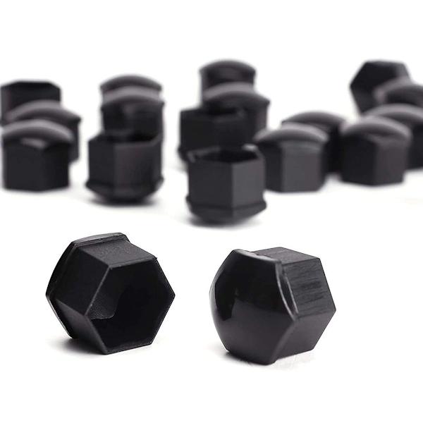 Hjulbultsskydd, 20x hjulbultsskydd 17 mm, hjulmutterskydd med verktyg, un KLB