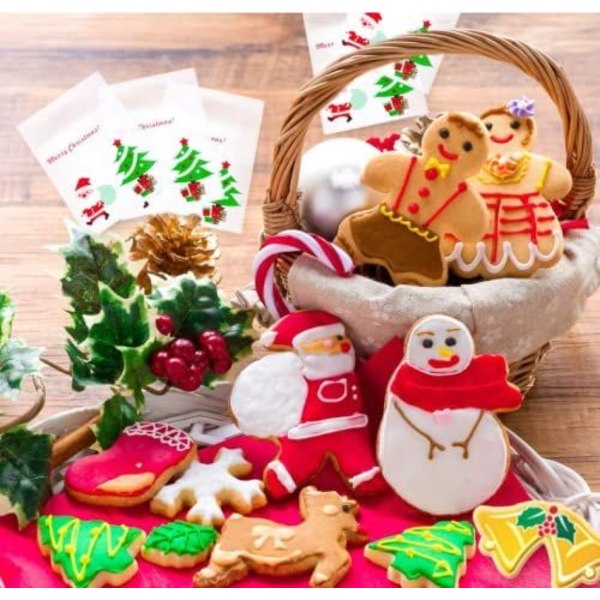 18 stk. kakeform i rustfritt stål, 3D julekakeformer, pepperkakehus, DIY julekakeformsett, pepperkakeformsett