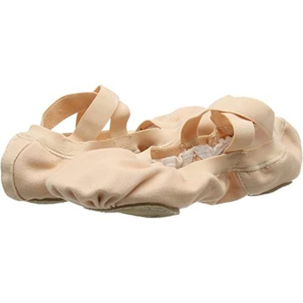Dance Pro Elastic Split Sole Canvas Baletttofflor/skor för damer