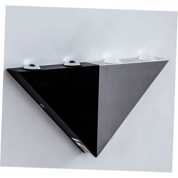 Utomhus LED-vägglampa 5W 5W LED-vägglampa i rostfritt stål Dekorativa lampor Aluminium Triangel KLB