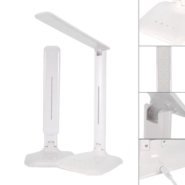 Flexibel USB LED-skrivbordslampa med touch-dimmer KLB