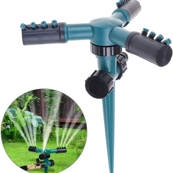 sett med hagesprinklere, roterende plen hage vanningssprinklere, hage vanningsverktøy