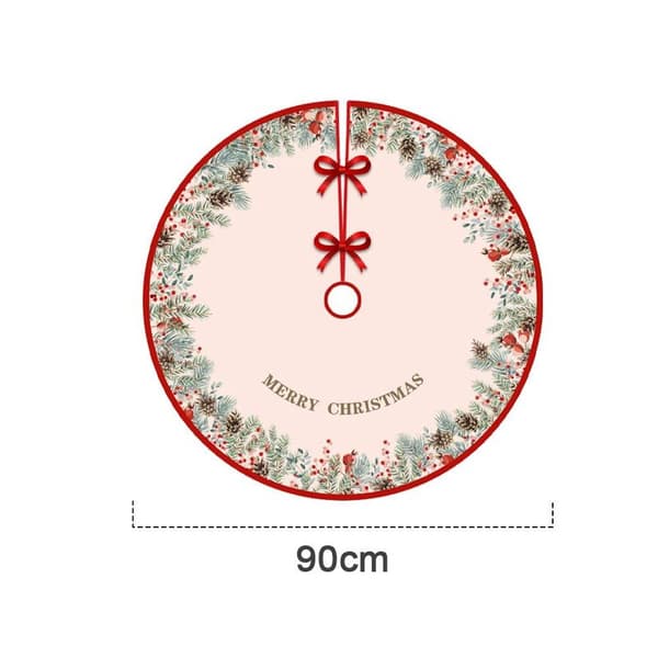 Julklappsjulgran kjol, rustik heminredning, nyårsstil 6