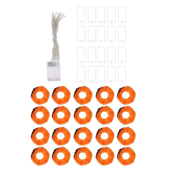 3m 20 LED DIY græskar streng lys Halloween græskar KLB