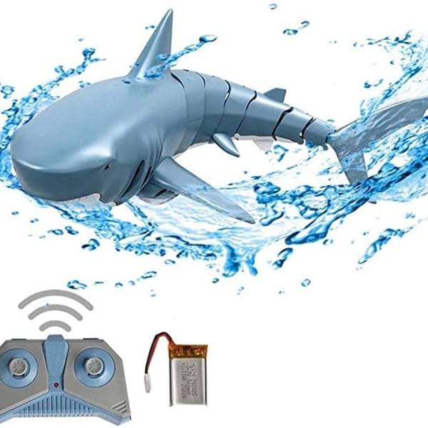 2.4G remote control simulated shark boat, underwater remote control electric KLB