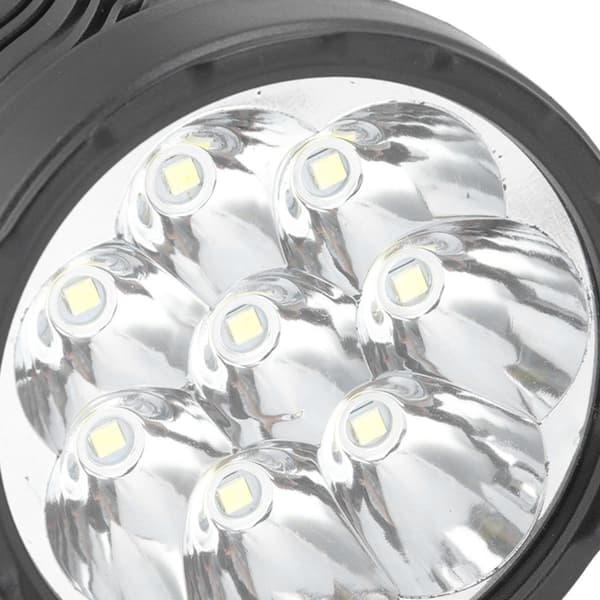 LED Lommelygte Multifunktionel Sort Bærbar USB Opladning KLB