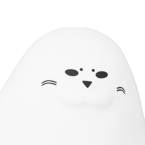 Nattlampa skrivbordslampa säl design mjuk belysning hemma KLB