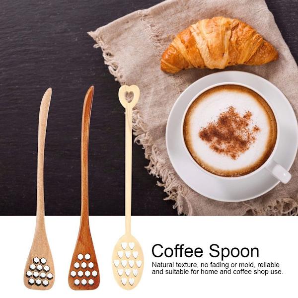 3-pack omrörningsstavar kaffe mjölk honung omrörningssked pinne med KLB
