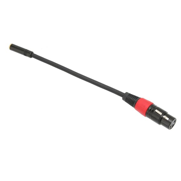 Professionell mini-jackmikrofon med 3,5 mm till XLR-jack KLB