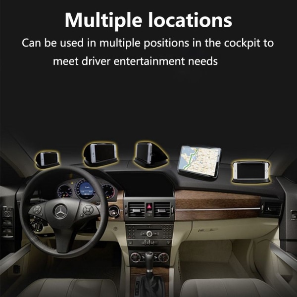 Universal mobil enhedsholder til instrumentbræt GPS instrumentbræt midterkonsol