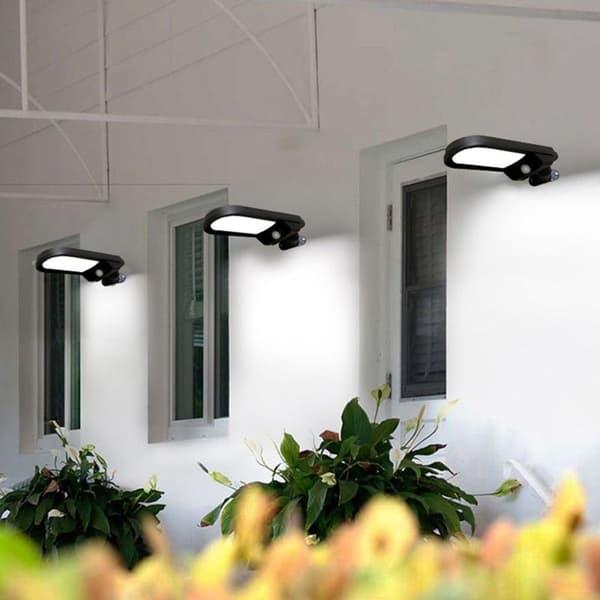 Hage/gård Solcelledrevet utendørs sensor LED-lys KLB