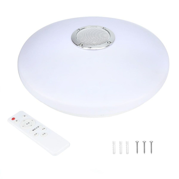 LED RGB taklampe med Bluetooth-høyttaler for soverom KLB