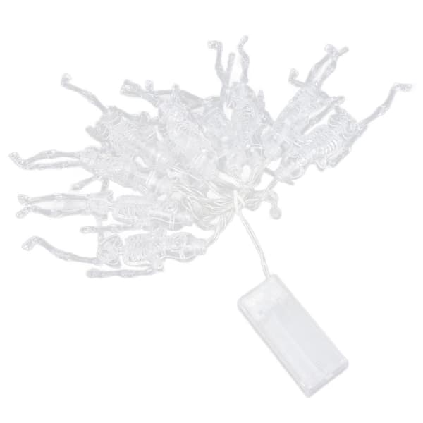 LED Skelet String Lights 10 LED Dekorative Halloween Lampe KLB