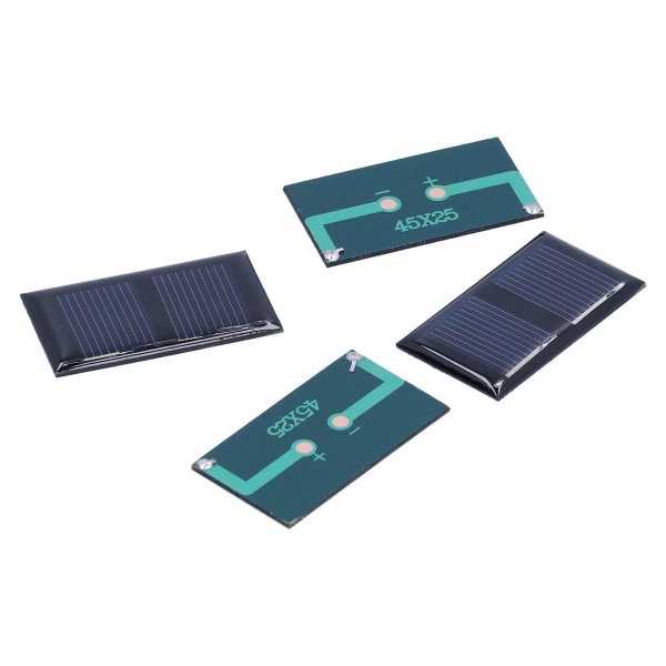 4 st 1V 0,15W DIY solpanel mini solcellsladdningsmodul KLB