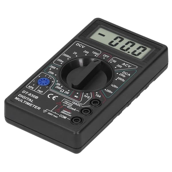 DT830B Multimeter Portabel Digital Elektronisk LCD Voltmeter KLB