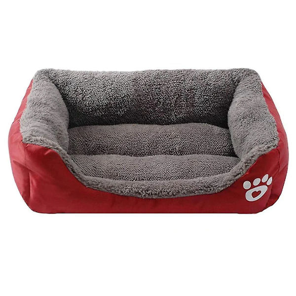 Hundeseng, Vaskbar Hundesofa, Kæledyr Hund Katteseng, S: 45 x 35 x 12cm KLB