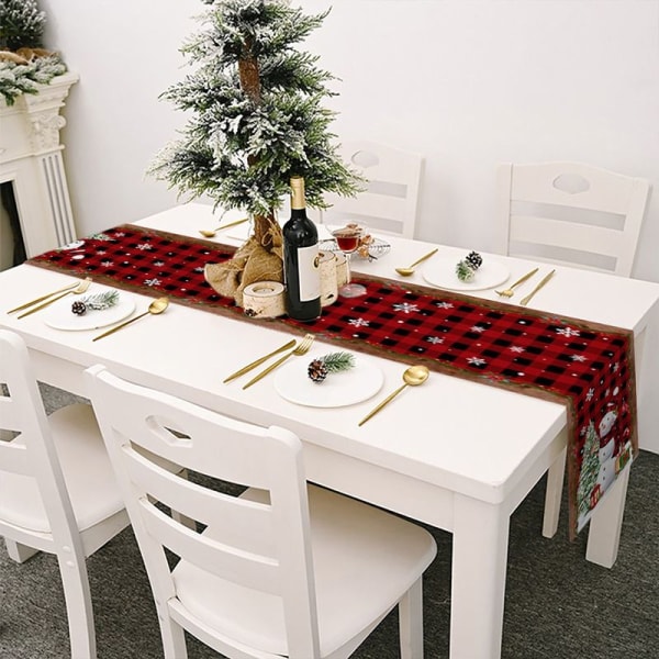 Jul kjøkkenbord dekorasjon for familiesammenkomster