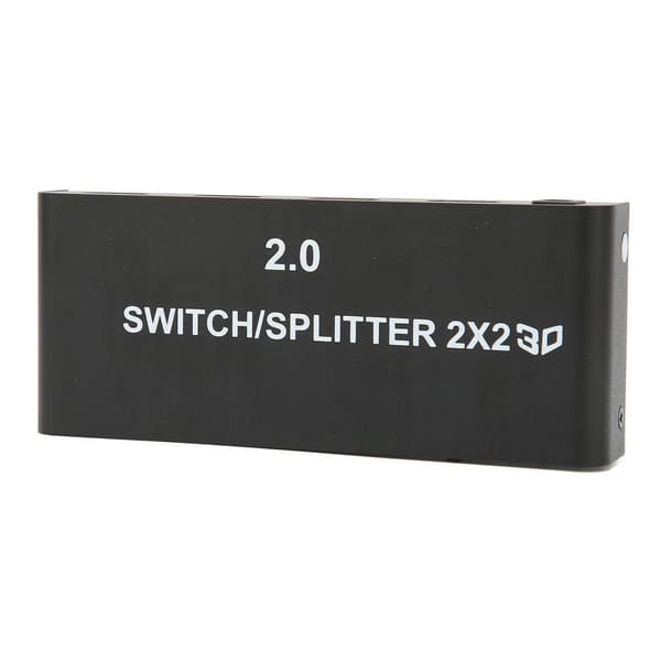 2x2 HD Multimedia Interface -jakaja 4K 60Hz 2 sisään 2 ulos KLB