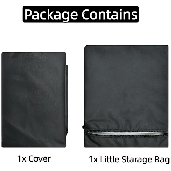 210D Oxfordtyg Vattentät Motionscykelskydd, Dammskyddande Skyddande Överdrag, 123×58×113/142cm KLB