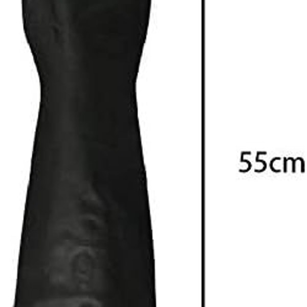 55cm Vattentäta Gummidishandskar Skyddshandskar Kemikalier Lång Syra/ KLB