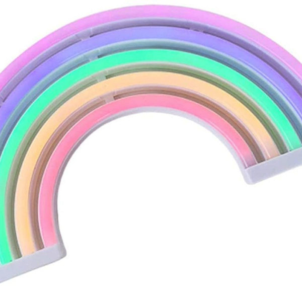 LED-neonvalokyltti Huoneen sisustus LED-neon yövalot paristokäyttöiset ja KLB