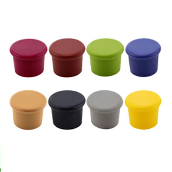 8-pack silikonflaskeproppar, vinflaskeproppar/ölförslutningslock, KLB