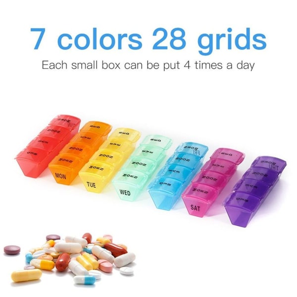 Pill dispenser storage box