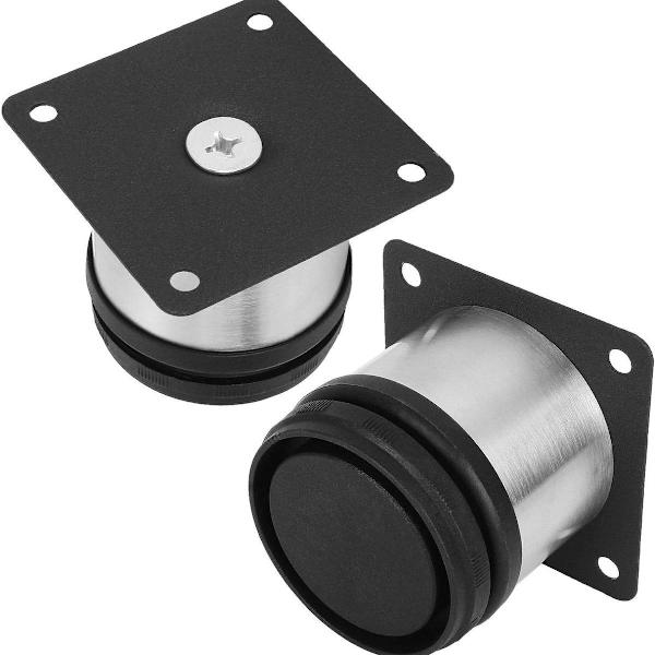 Set med 8 möbelben, justerbara köksben Ø 50 mm/höjd KLB
