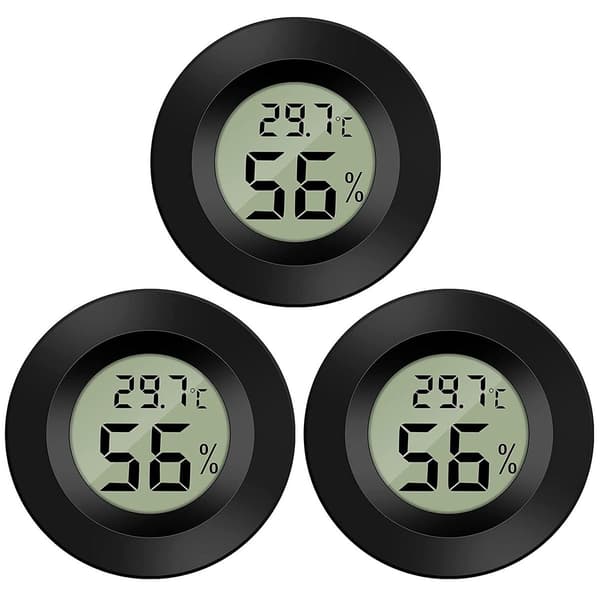 Digital termometer och hygrometer, 3-pack