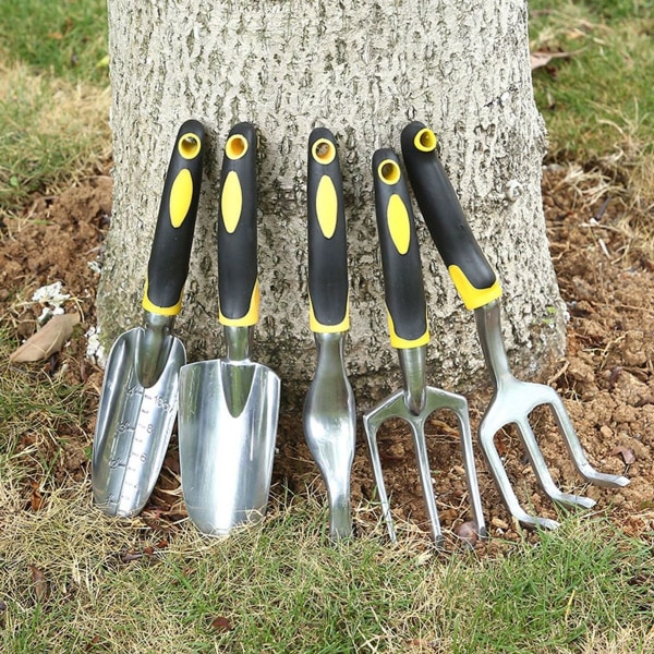 Hagespade, hagegrev, hagehåndverktøysett