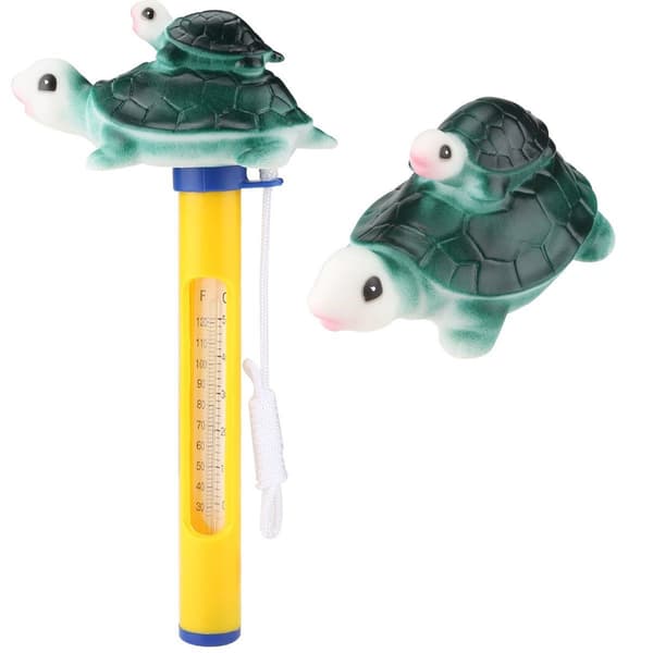 Flydende pooltermometer, swimmingpooltermometer med KLB